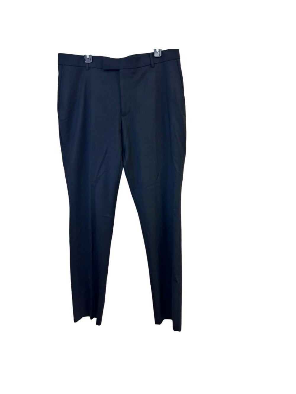 Fourmy by Cintas Black Wool Blend Uniform Dress Pants Mens Size 36 UNHEMMED New
